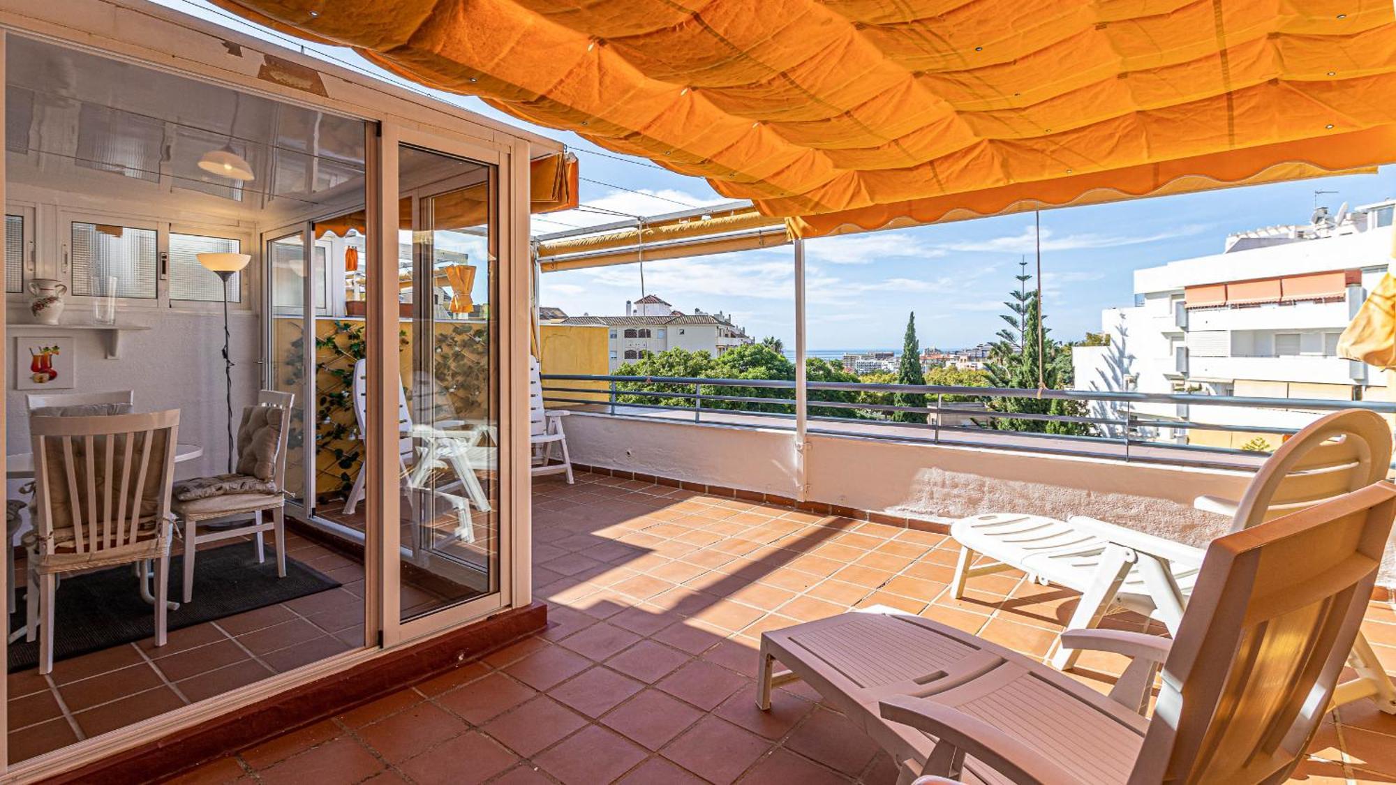 797 Holiday Rentals - Piso Para 4 Con Amplia Terraza Al Jardin Y Al Mar Benalmadena Bagian luar foto